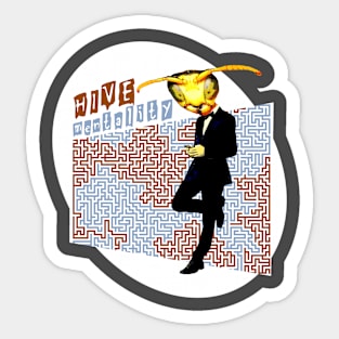 Hive Mentality Texter #3 Sticker